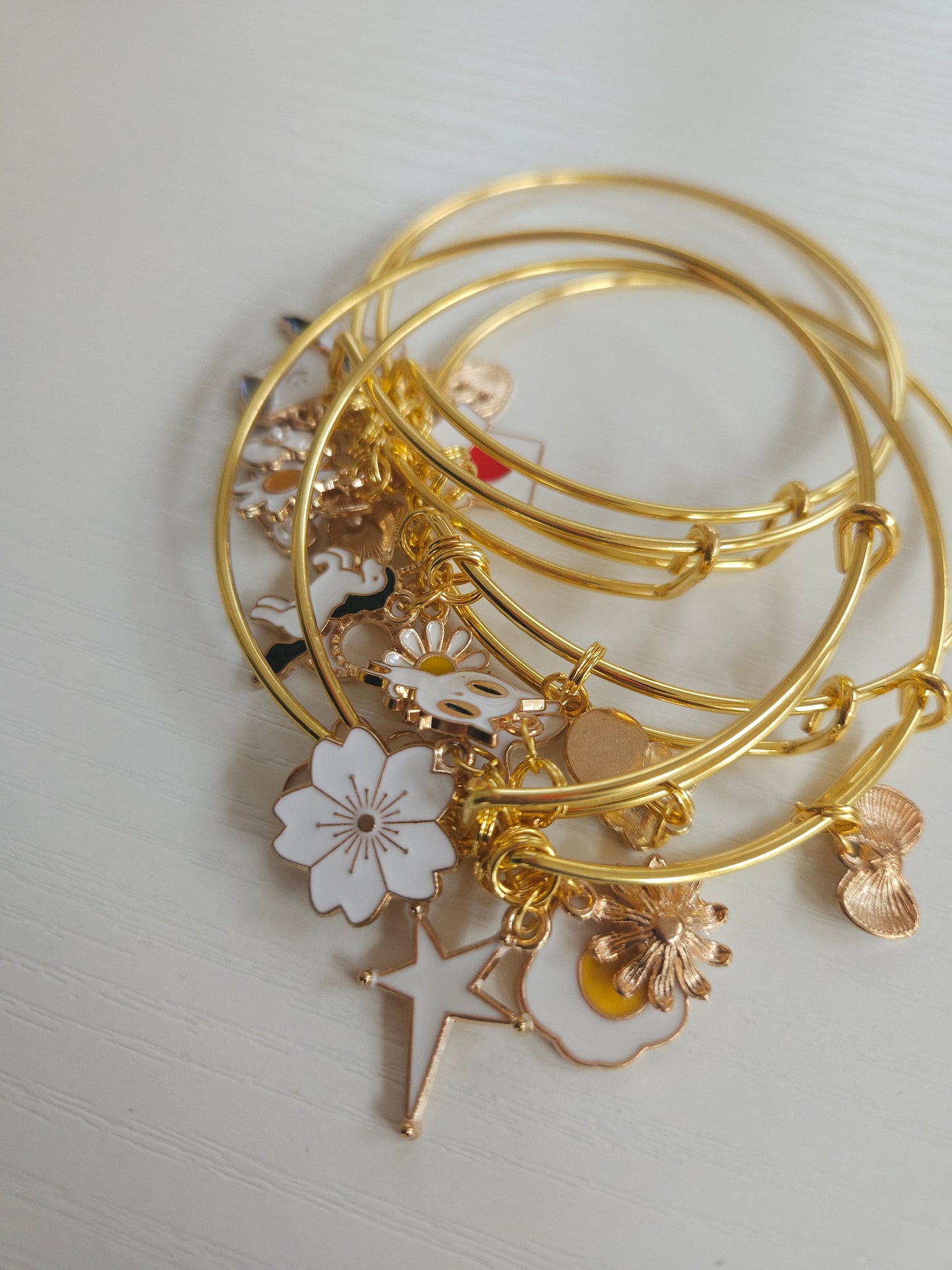 Colorful Gold Bangle