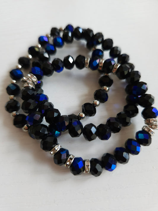 Midnight Blue Shine (3 pc)